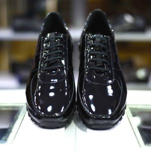 Black Wetlook Casual Sports